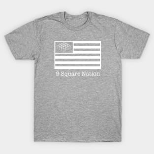 9 Square Nation Flag T-Shirt